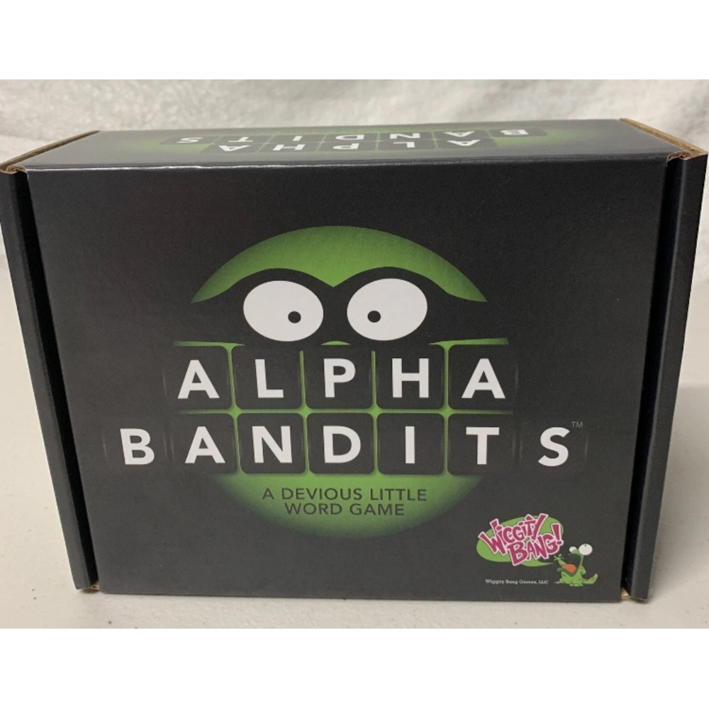 Alpha Bandits Word Game Box - Ages 8 up - Create Smart Kids - Family Games NEW